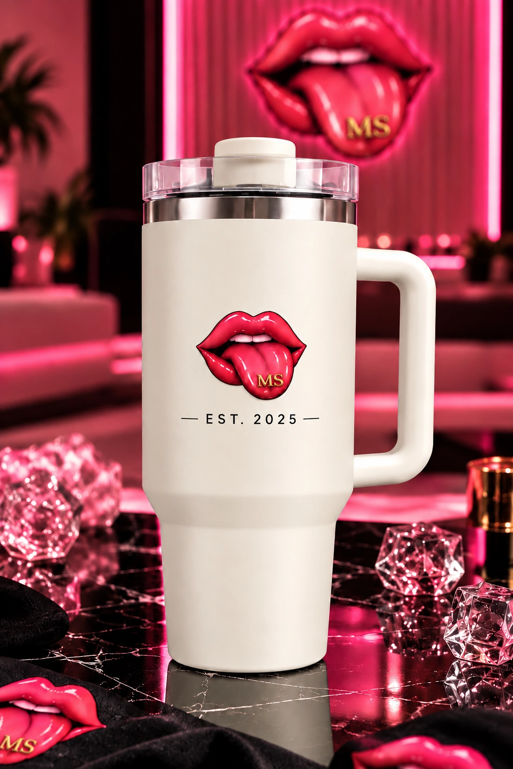 MS Collection tumbler — cream