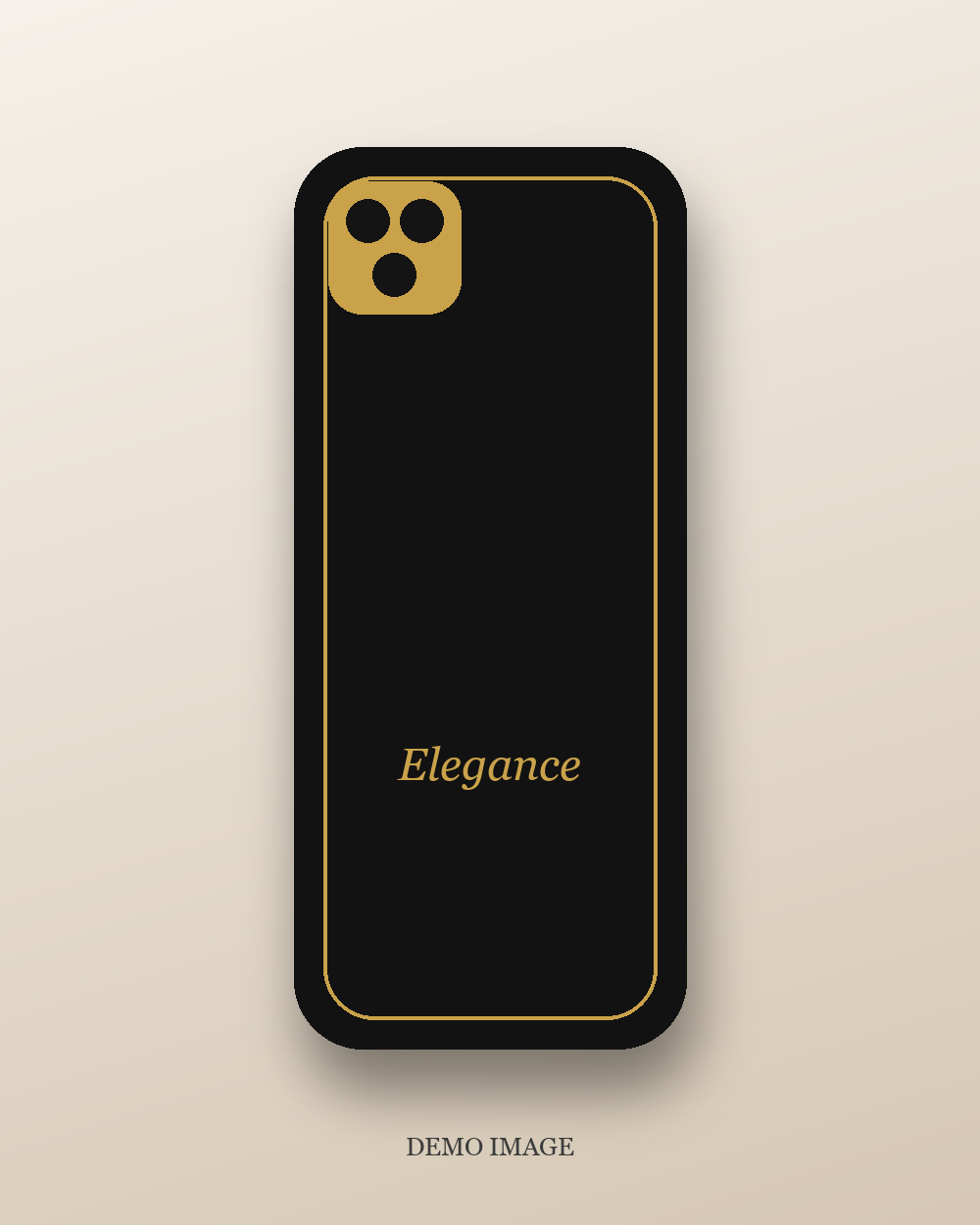 Demo phone case black