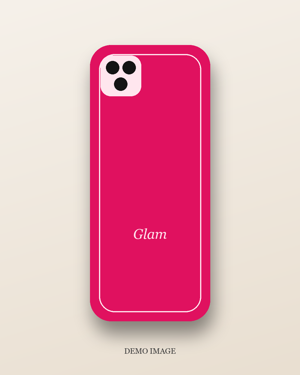 Demo phone case pink